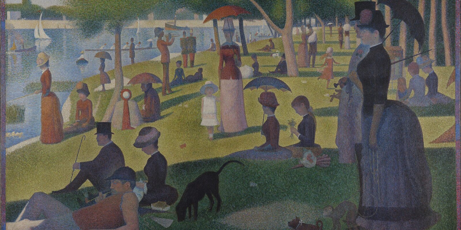 Georges Seurat, A Sunday on La Grande Jatte, 1884